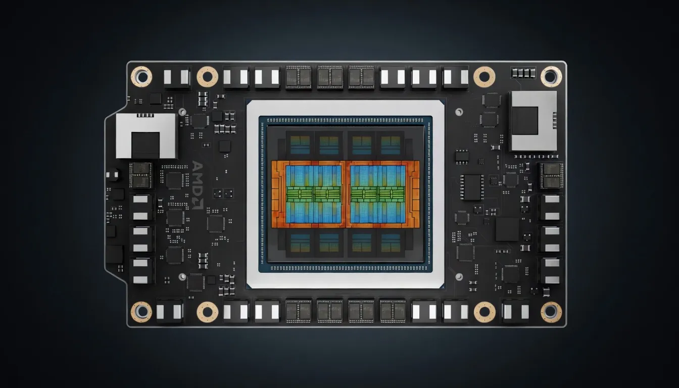 amd instinct mi355x data center gpu